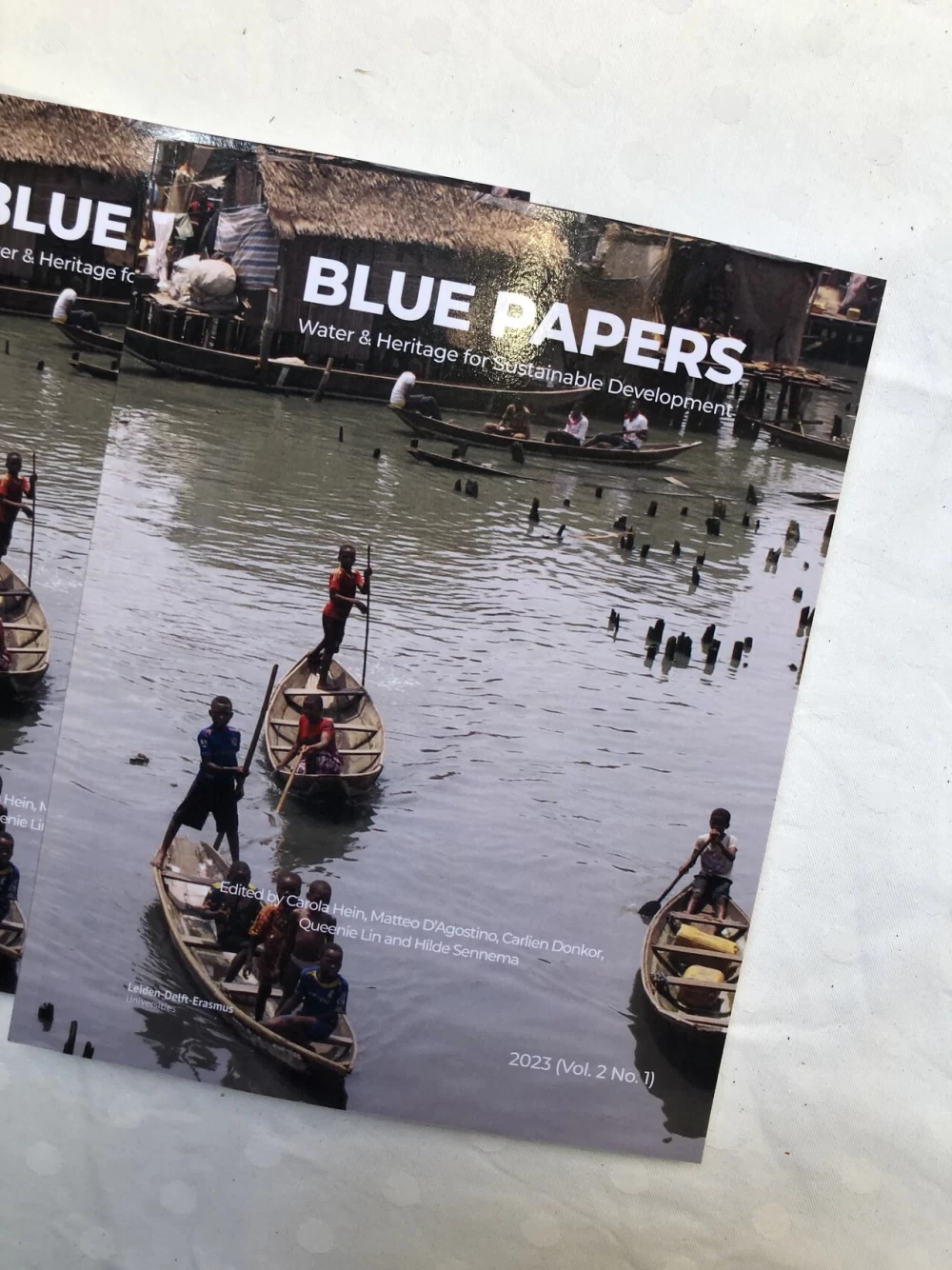 ▴ The Blue Papers journal is available for further reading on the topics of water and cities: bluepapers.nl/