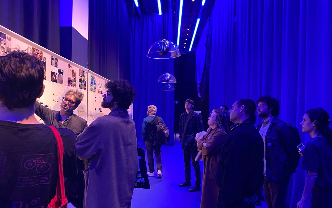▴ The Ocean Speaks exhibition at Disseny Hub