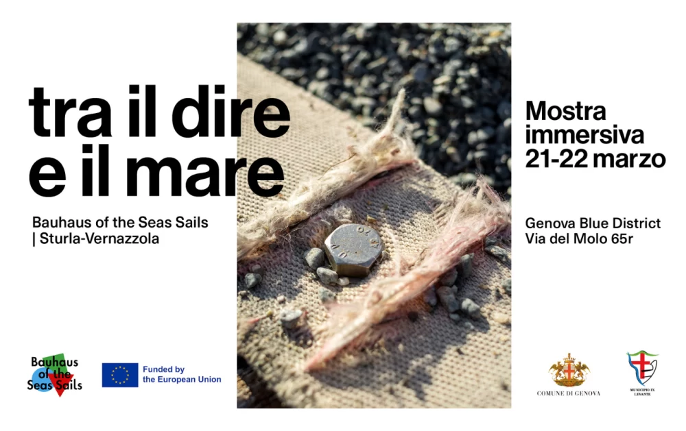 Tra il dire e il mare: Storytelling exhibition by our pilot in Genoa Vernazzola