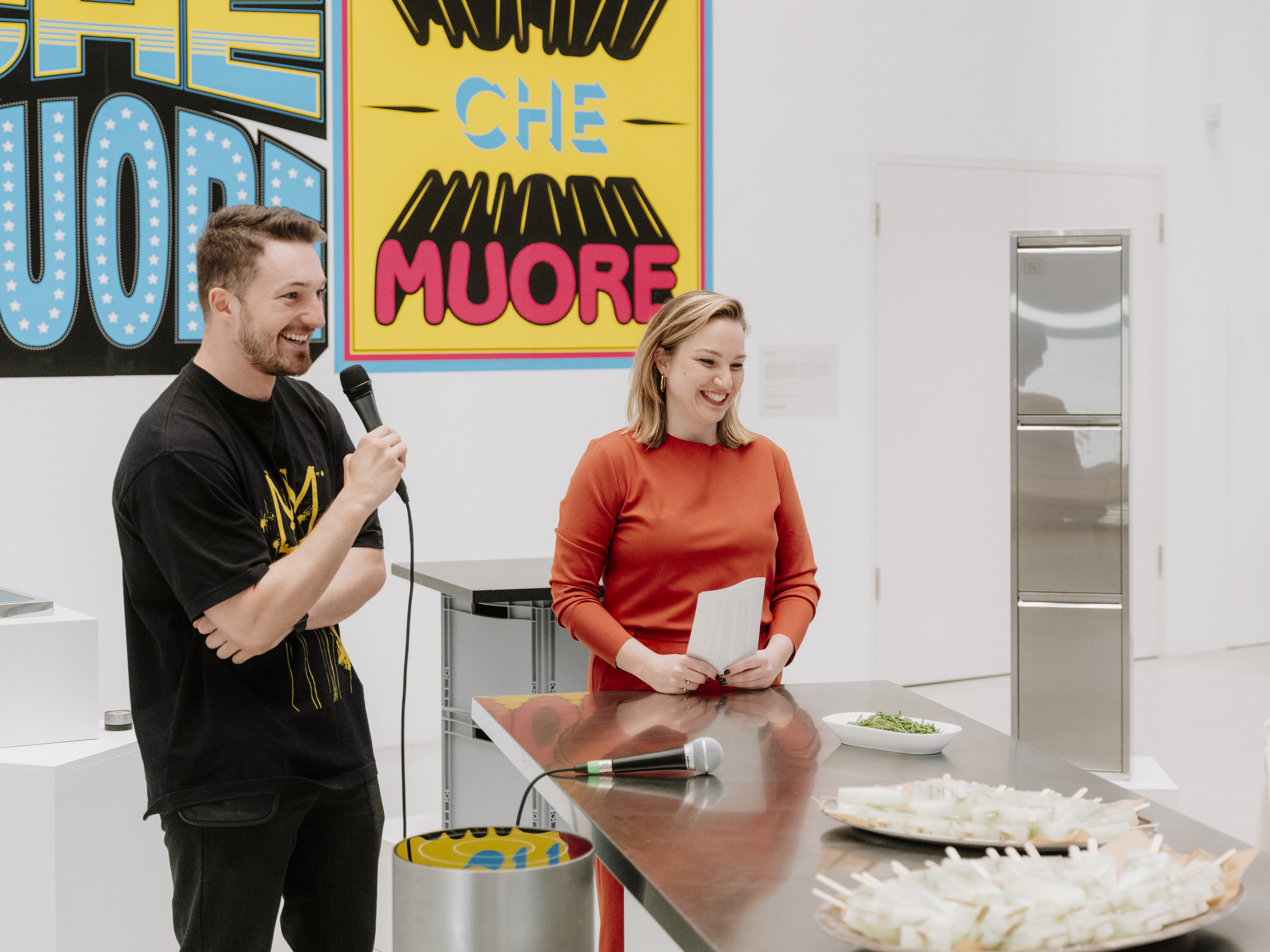 ▴ School of Survival - Exhibition Opening, Deichtorhallen, May 25 2024 (print) 12 © Philipp Meuser.