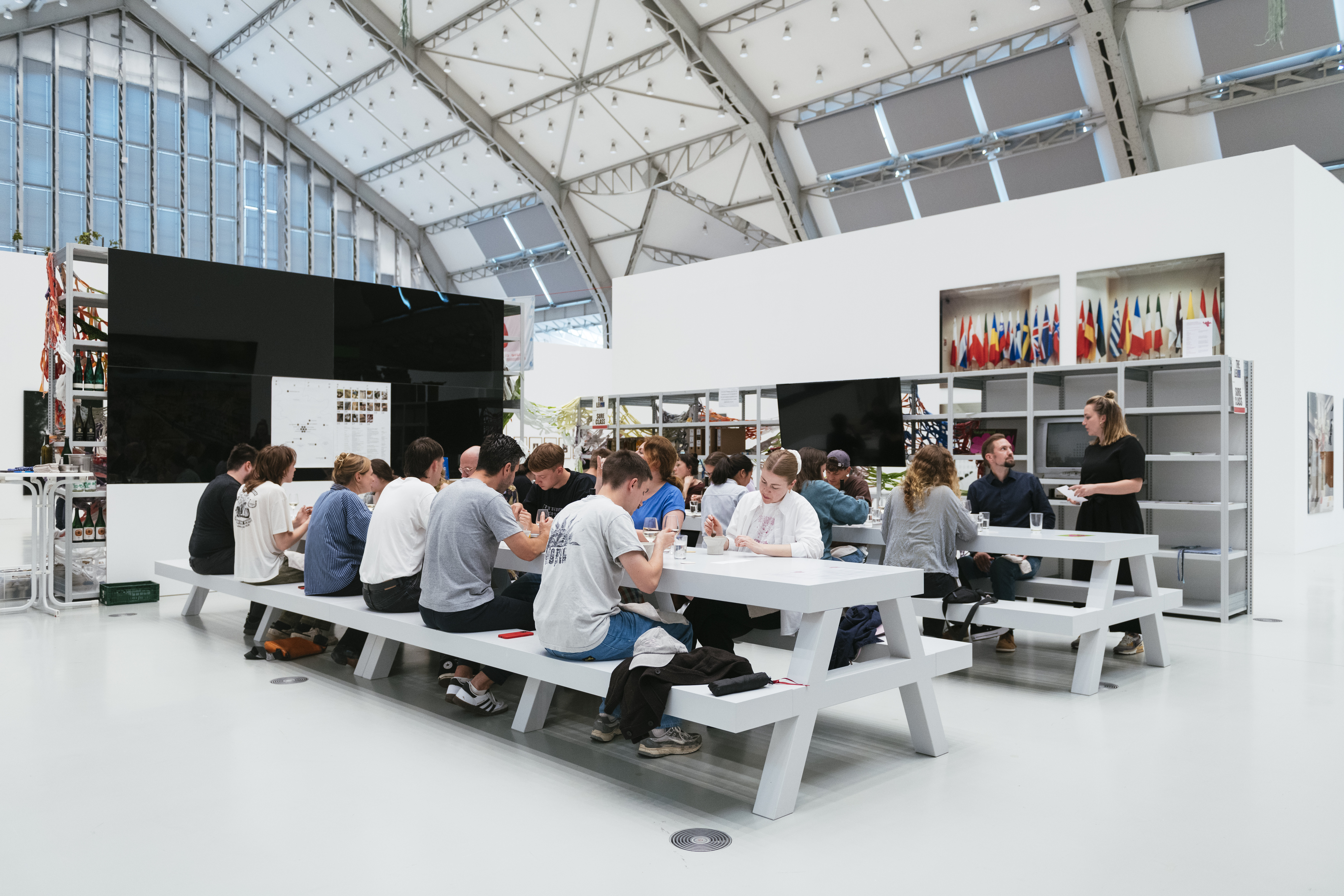 ▴ School of Survival fellow ARC event at Deichtorhallen Hamburg © Jonas Fischer.