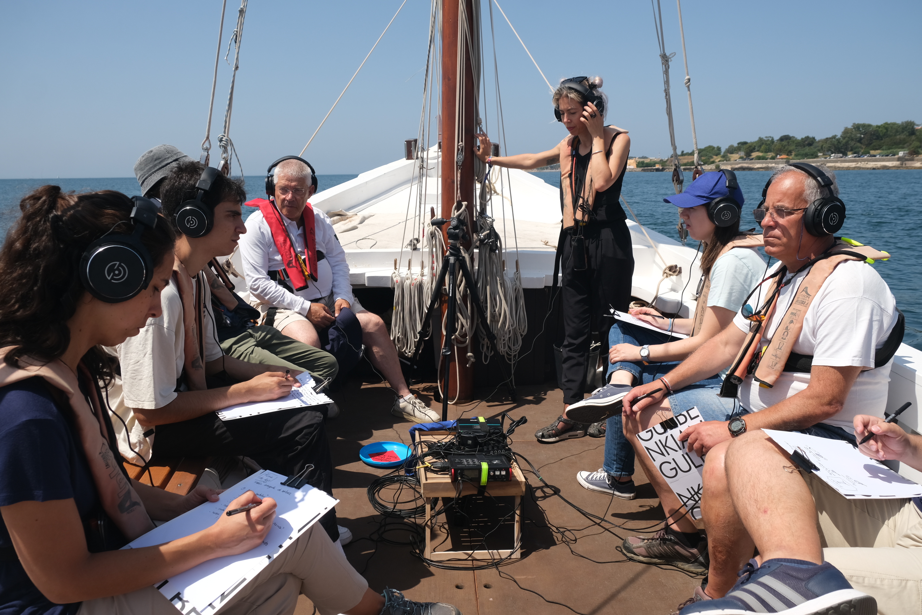 ▴ Underwater Ecotones - Underwater Listening Session, Oeiras 2025 (1) @ Inês Valle.